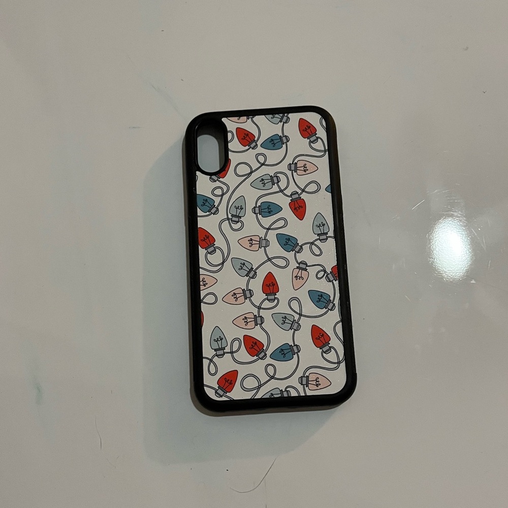 Christmas light phone case